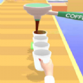 咖啡杯堆叠3D(CoffeeCupStack3D)