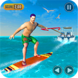 滑水冲浪大师(Virtual Surfer Game)