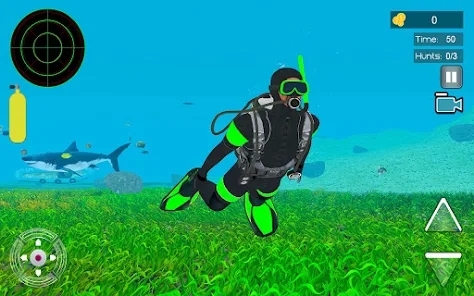 Scuba Deep Sea Swim SimulatorAPP下载-潜水深海游泳模拟器最新版(ScubaDeepSeaSwimSimulator)v1.4安卓版