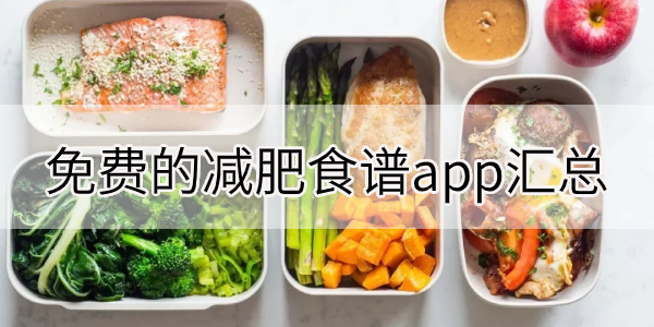 免费的减肥食谱app汇总-可以定制减肥食谱的软件盘点