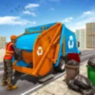 城市垃圾车驾驶模拟器(City Garbage Truck Driving Simulator)logo图片