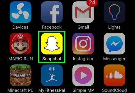 snapchat导入相册图片方法