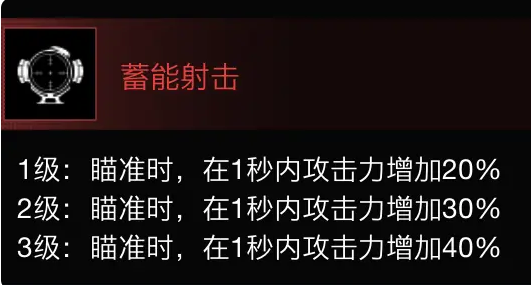 超击突破狙击手有什么技能