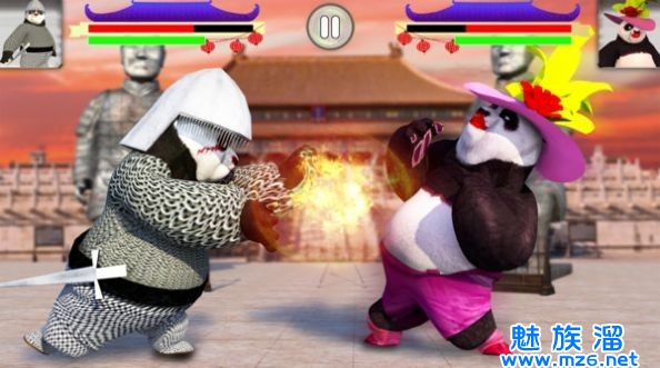 熊猫3D功夫格斗(Master Ninja Panda- 3D Kungfu Fi)-平面格斗手游合集