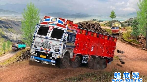 印度卡车山地模拟(Offroad Indian Truck Simulator 2)-山地驾驶手机游戏