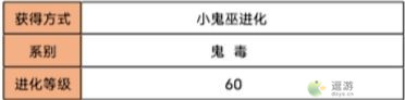 超级精灵手表鬼巫灵获取方法以及种族值介绍