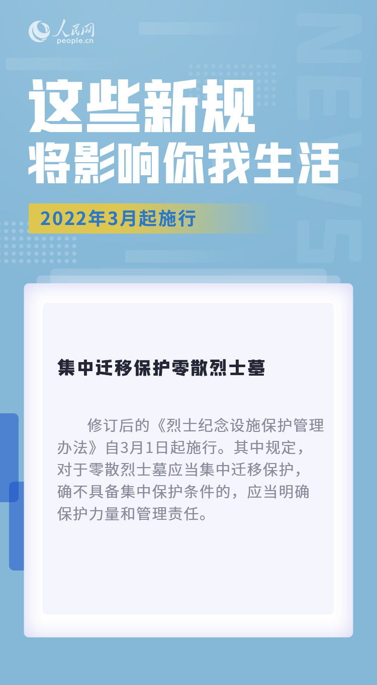 3月，这些新规将影响你我生活