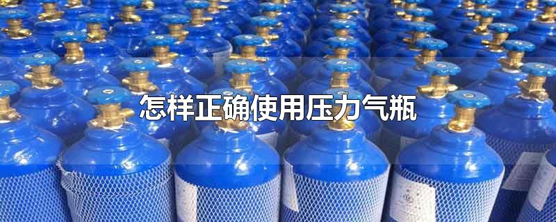 怎样正确使用压力气瓶-最新怎样正确使用压力气瓶整理解答