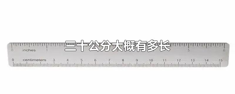 三十公分大概有多长-最新三十公分大概有多长整理解答