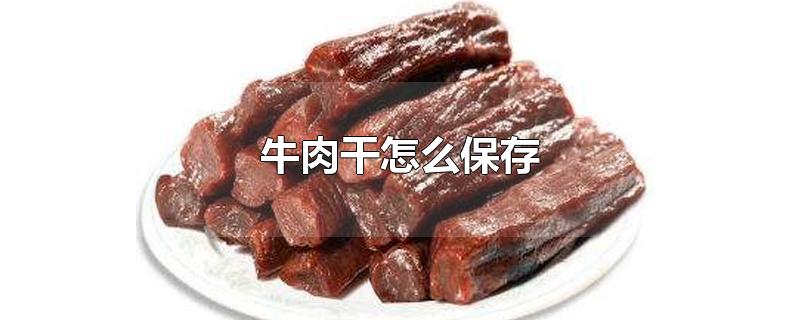 牛肉干怎么保存-最新牛肉干怎么保存整理解答