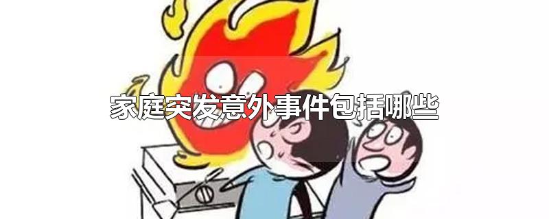 家庭突发意外事件包括哪些