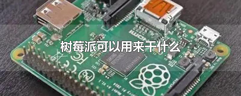 树莓派可以用来干什么-最新树莓派可以用来干什么整理解答