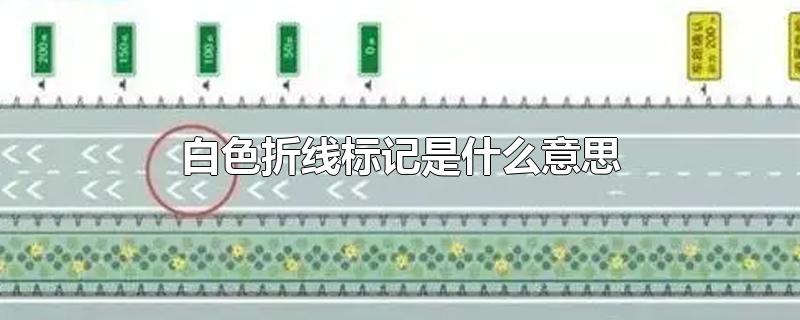 白色折线标记是什么意思-最新白色折线标记是什么意思整理解答