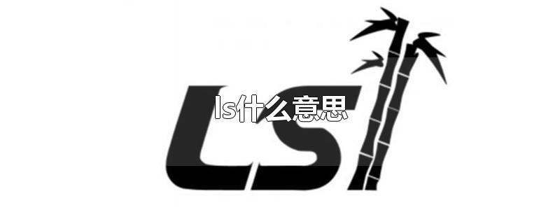 ls什么意思