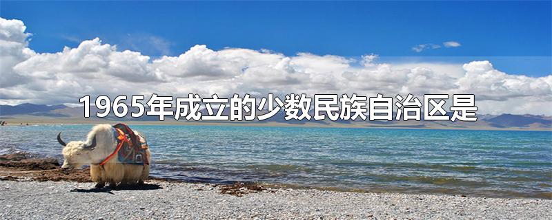 1965年成立的少数民族自治区是-最新1965年成立的少数民族自治区是整理解答