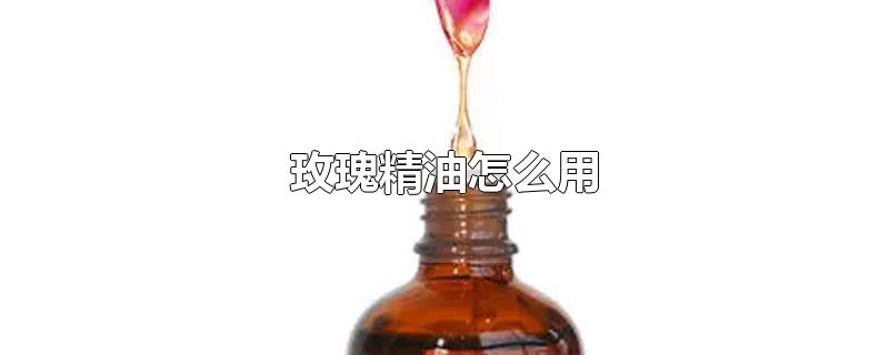 玫瑰精油怎么用-最新玫瑰精油怎么用整理解答