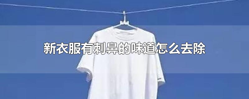 新衣服有刺鼻的味道怎么去除