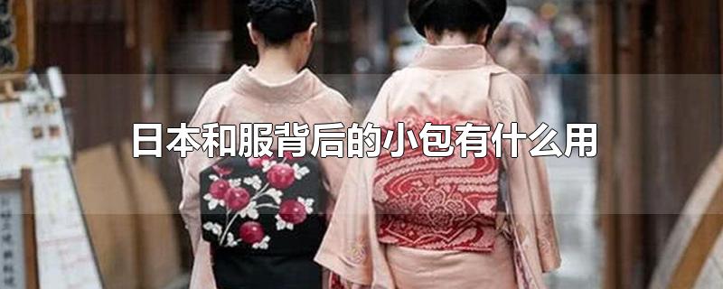 日本和服背后的小包有什么用-最新日本和服背后的小包有什么用整理解答