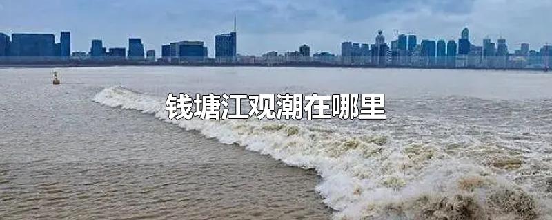 钱塘江观潮在哪里