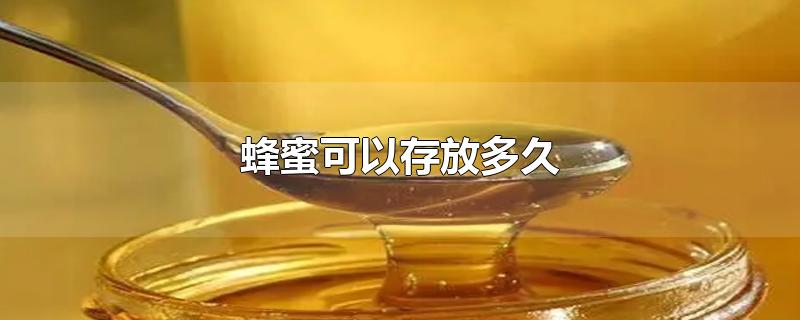 蜂蜜可以存放多久-最新蜂蜜可以存放多久整理解答