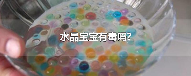 水晶宝宝有毒吗?-最新水晶宝宝有毒吗?整理解答