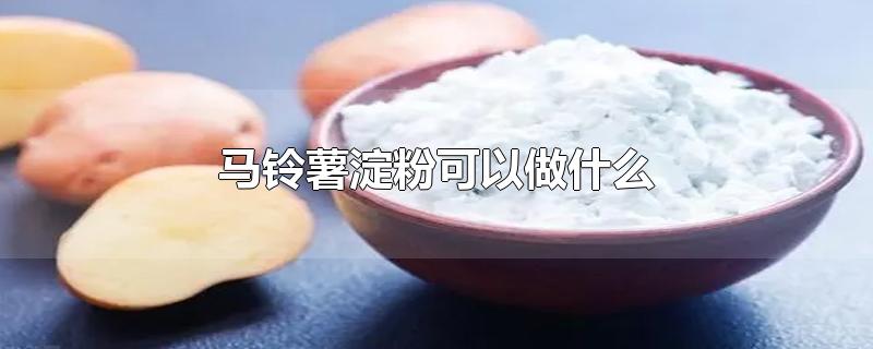 马铃薯淀粉可以做什么-最新马铃薯淀粉可以做什么整理解答