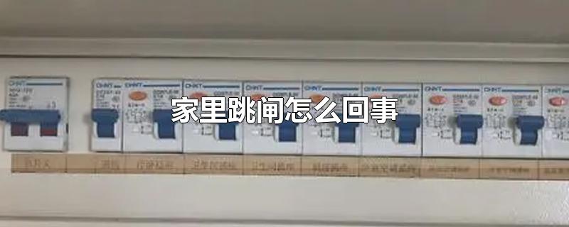 家里跳闸怎么回事-最新家里跳闸怎么回事整理解答