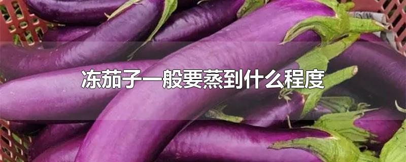 冻茄子一般要蒸到什么程度-最新冻茄子一般要蒸到什么程度整理解答