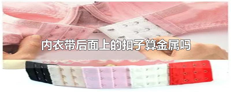 内衣带后面上的扣子算金属吗-最新内衣带后面上的扣子算金属吗整理解答