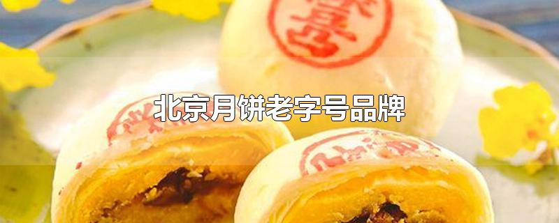 北京月饼老字号品牌-最新北京月饼老字号品牌整理解答