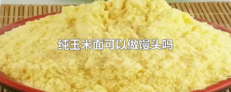 纯玉米面可以做馒头吗-最新纯玉米面可以做馒头吗整理解答