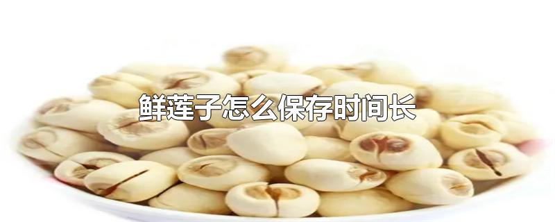 鲜莲子怎么保存时间长-最新鲜莲子怎么保存时间长整理解答