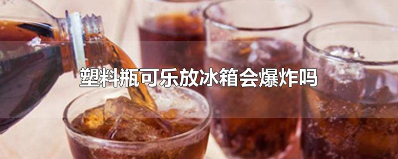 塑料瓶可乐放冰箱会爆炸吗