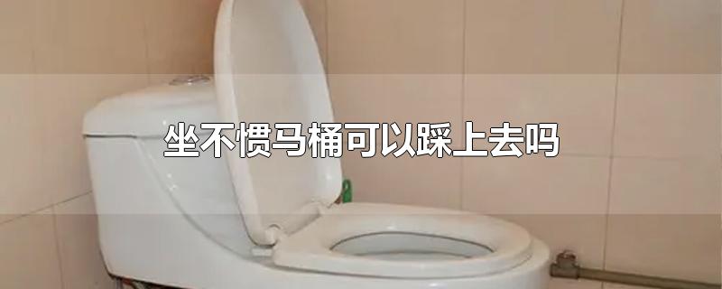 坐不惯马桶可以踩上去吗