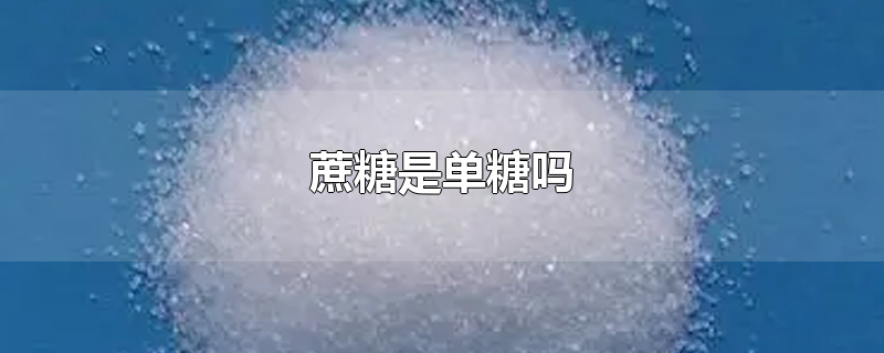 蔗糖是单糖吗-最新蔗糖是单糖吗整理解答