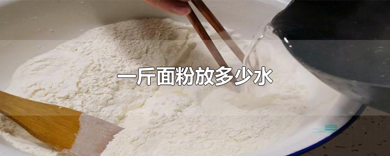 一斤面粉放多少水-最新一斤面粉放多少水整理解答