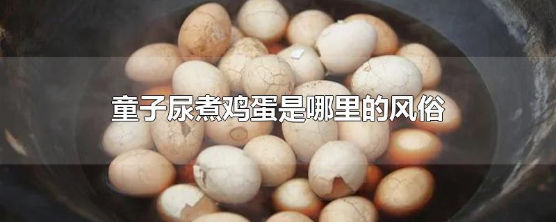 童子尿煮鸡蛋是哪里的风俗