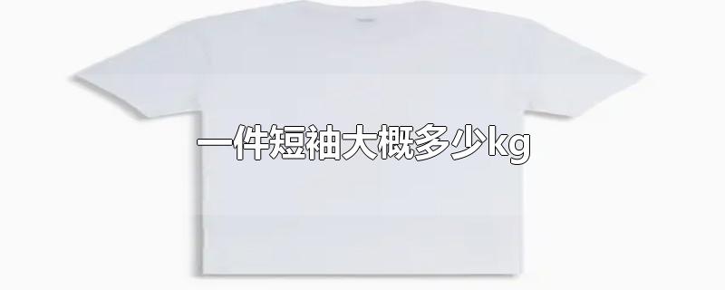 一件短袖大概多少kg-最新一件短袖大概多少kg整理解答