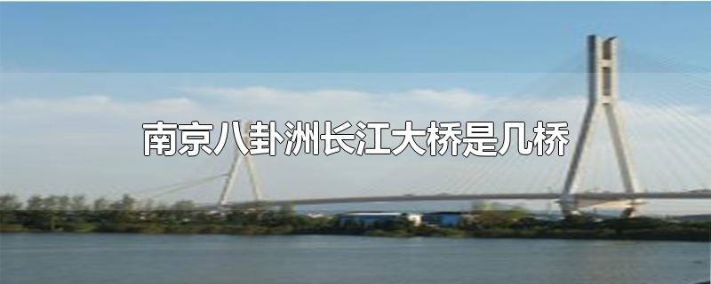 南京八卦洲长江大桥是几桥-最新南京八卦洲长江大桥是几桥整理解答