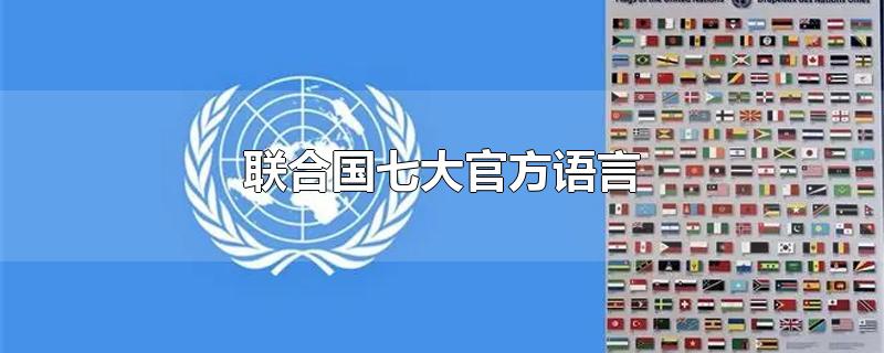 联合国七大官方语言-最新联合国七大官方语言整理解答