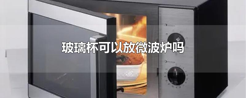 玻璃杯可以放微波炉吗