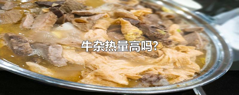 牛杂热量高吗?-最新牛杂热量高吗?整理解答