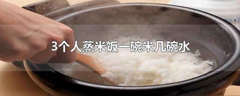 3个人蒸米饭一碗米几碗水-最新3个人蒸米饭一碗米几碗水整理解答