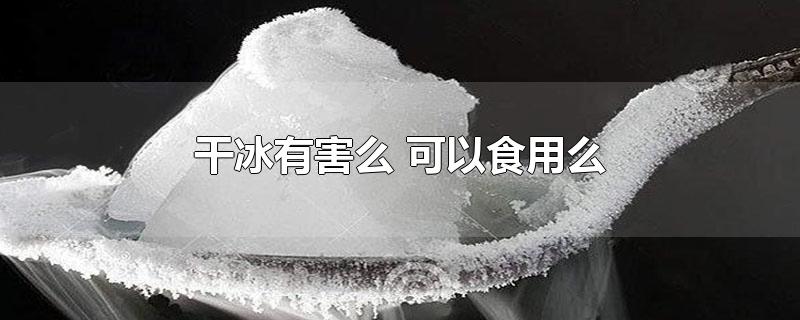 干冰有害么 可以食用么-最新干冰有害么 可以食用么整理解答