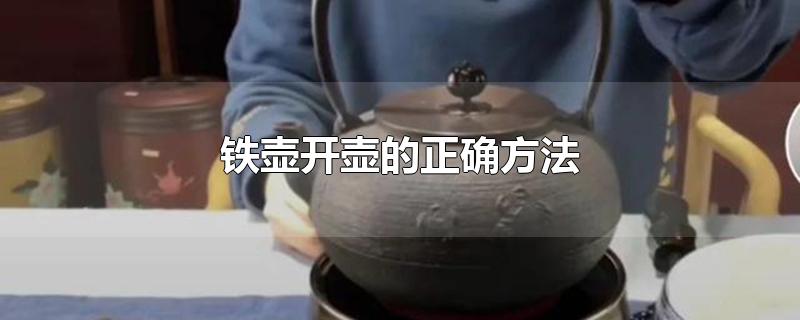 铁壶开壶的正确方法