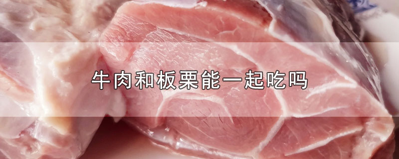 牛肉和板栗能一起吃吗-最新牛肉和板栗能一起吃吗整理解答