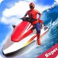 水上摩托赛（Jetski Water Racing: Superheroes League）