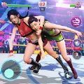 女孩摔跤格斗(Grilswrestlingfightgame)