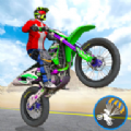 疯狂自行车表演赛3(CrazyBikeRacingStunt3Game)