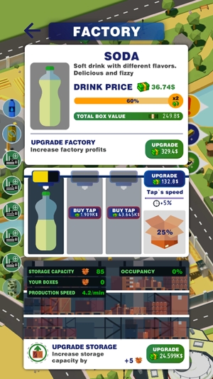 Idle Drink Factory EmpireAPP下载-空闲饮料工厂帝国无限钞票版(IdleDrinkFactoryEmpire)v1.5.1安卓版